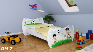 Dětská postel Dream Bílá vzor 07 180x90