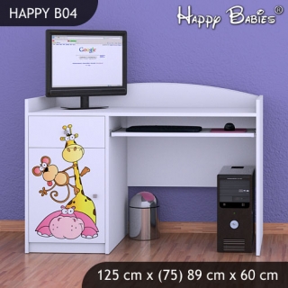 Psací stůl Happy Babies B15 125 x 89 x 60
