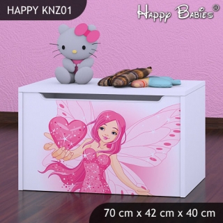 Box na hračky Happy Babies B25 70 x 42 x 40
