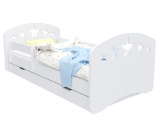 Dětská postel Design Hvězda s úložným prostorem 140x70 
