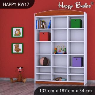 Dětský regál vysoký Happy Babies RW17